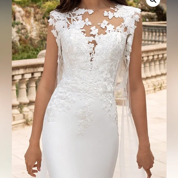 Pronovias Drail Wedding Gown - Picture 4 of 16